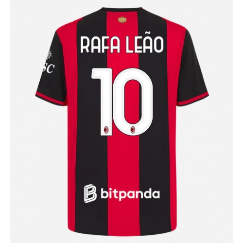 Billige Fotballdrakt AC Milan Rafael Leao #10 Replika Hjemmedrakt 2026-27 Kortermet Billige Fotballdrakt AC Milan Rafael Leao #10 Replika Hjemmedrakt 2026-27 Kortermet